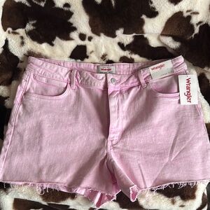 Wrangler Pink Vintage Shorts